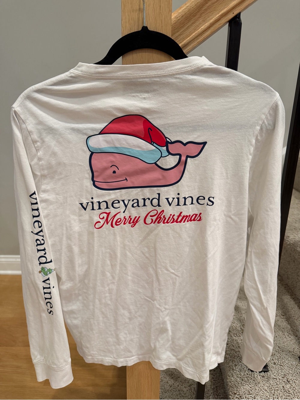 Vineyard Vines Holiday long sleeve t